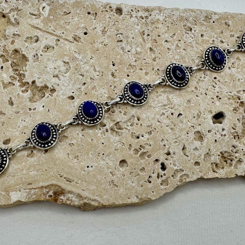 Lapis Bracelet - Picture 2 of 5
